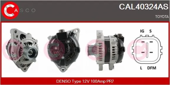 Alternator (CAL40324AS)