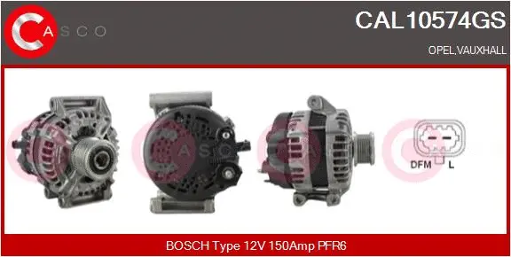 Alternator (CAL10574GS)