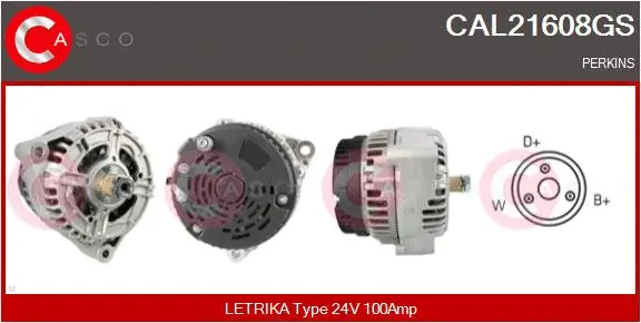 Alternator (CAL21608GS)