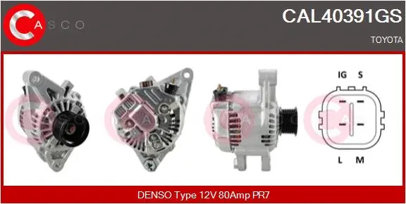 Alternator (CAL40391GS)
