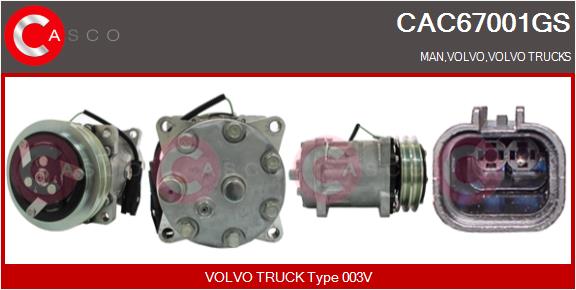 Compressor, air conditioning (CAC67001GS)