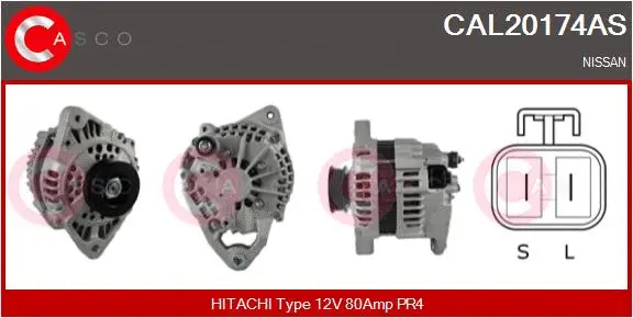 Alternator (CAL20174AS)