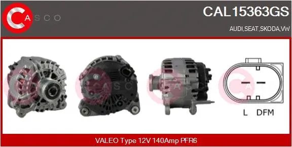 Alternator (CAL15363GS)