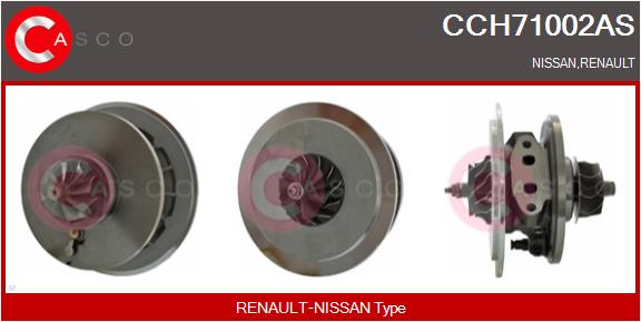 Core assembly, turbocharger (CCH71002AS)