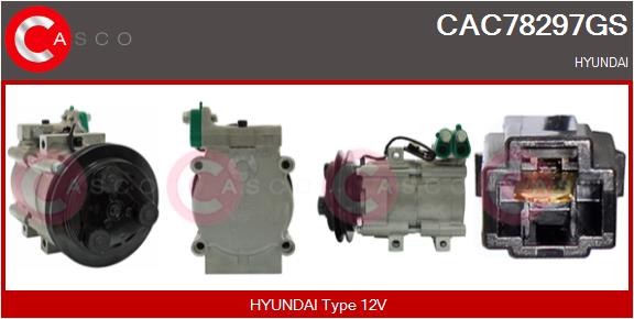 Compressor, air conditioning (CAC78297GS)