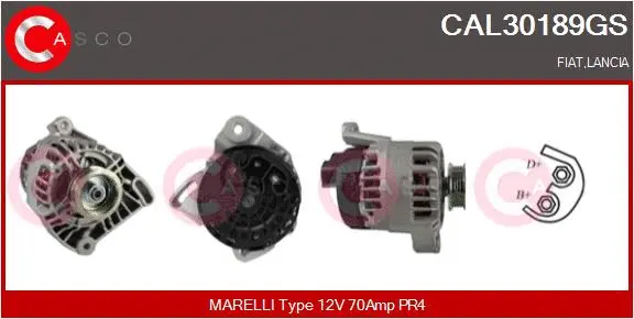 Alternator (CAL30189GS)