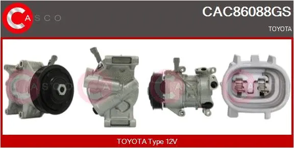 Compressor, air conditioning (CAC86088GS)