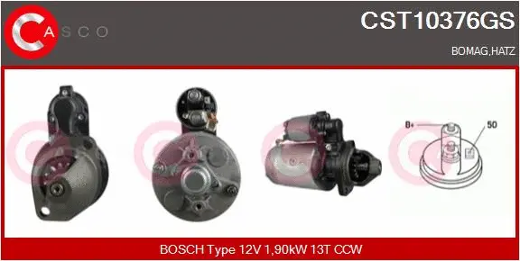 Starter (CST10376GS)