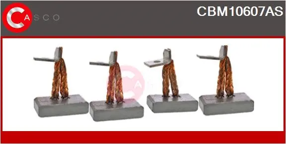 Carbon Brush, starter (CBM10607AS)