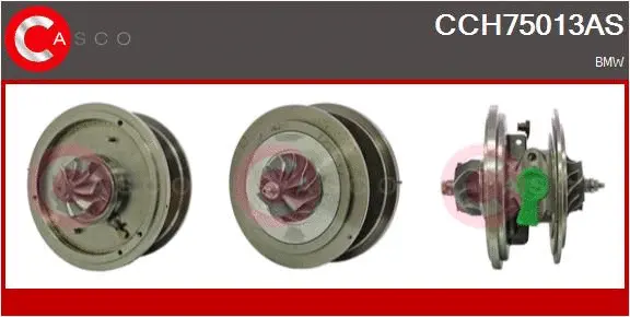 Core assembly, turbocharger (CCH75013AS)