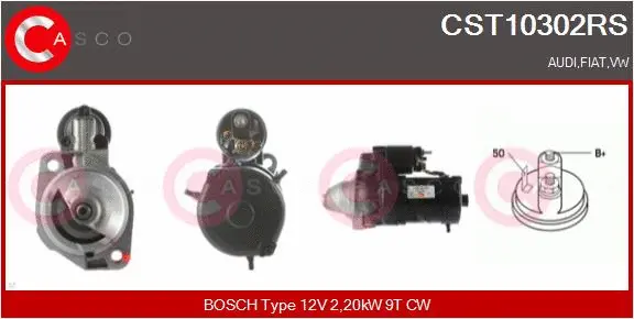Starter (CST10302RS)
