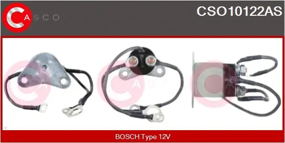 Solenoid Switch, starter (CSO10122AS)