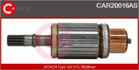 Armature, starter (CAR20016AS)