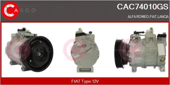 Compressor, air conditioning (CAC74010GS)