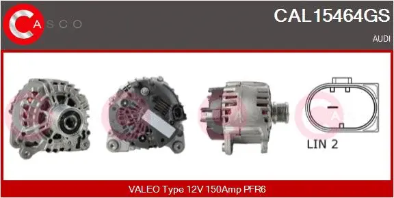 Alternator (CAL15464GS)