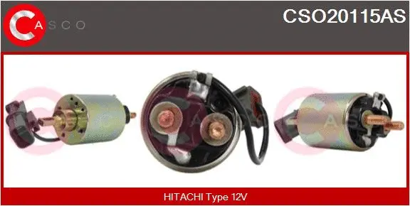 Solenoid Switch, starter (CSO20115AS)