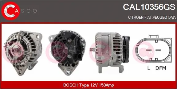 Alternator (CAL10356GS)