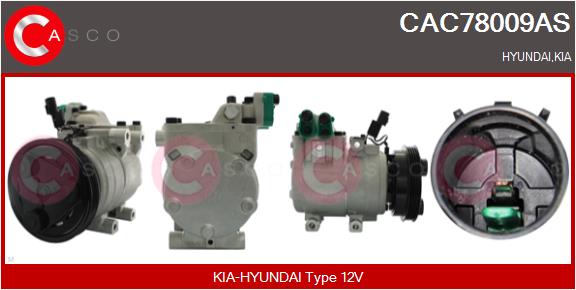 Compressor, air conditioning (CAC78009AS)
