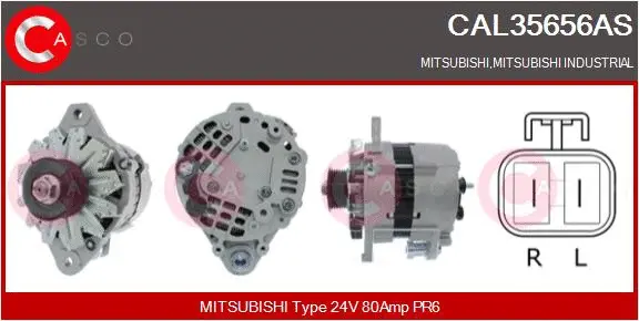 Alternator (CAL35656AS)
