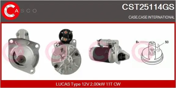 Starter (CST25114GS)