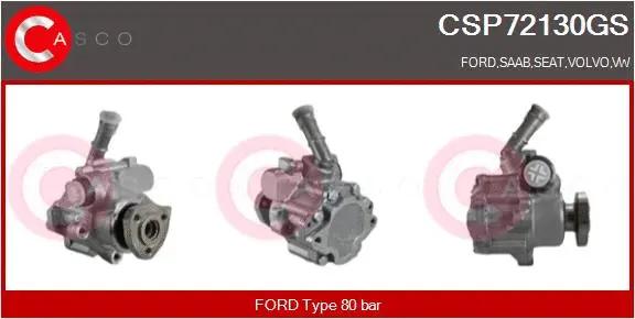Hydraulic Pump, steering (CSP72130GS)