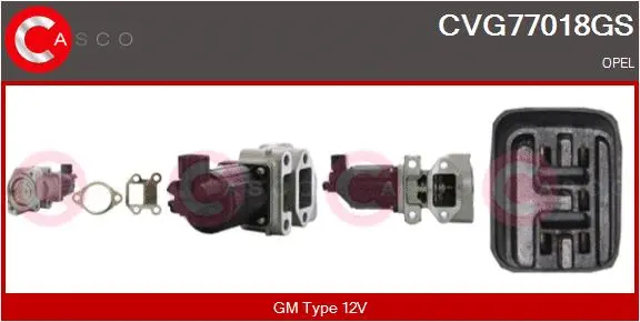 EGR Valve (CVG77018GS)