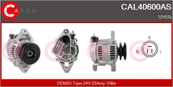 Alternator (CAL40600AS)