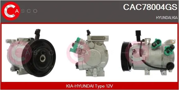 Compressor, air conditioning (CAC78004GS)