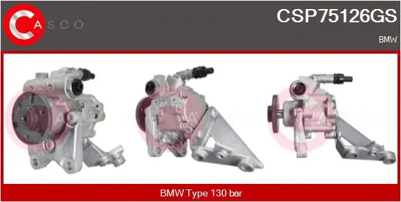 Hydraulic Pump, steering (CSP75126GS)