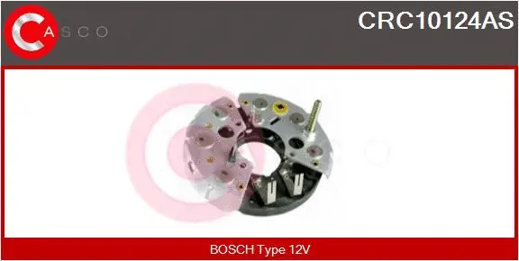 Rectifier, alternator (CRC10124AS)