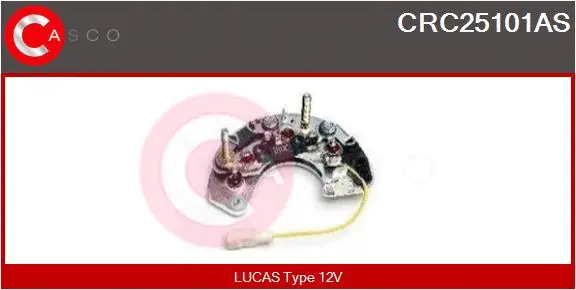 Rectifier, alternator (CRC25101AS)