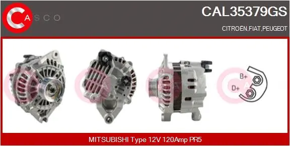 Alternator (CAL35379GS)