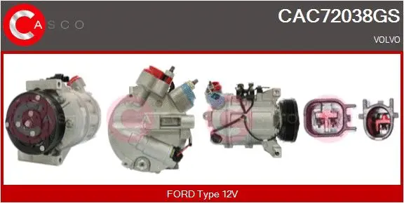 Compressor, air conditioning (CAC72038GS)