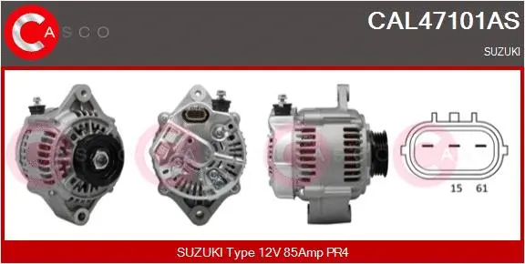 Alternator (CAL47101AS)