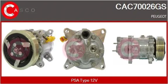 Compressor, air conditioning (CAC70026GS)