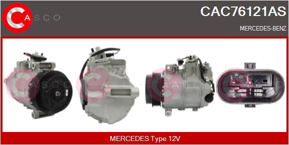 Compressor, air conditioning (CAC76121AS)