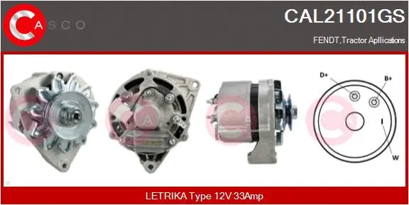 Alternator (CAL21101GS)
