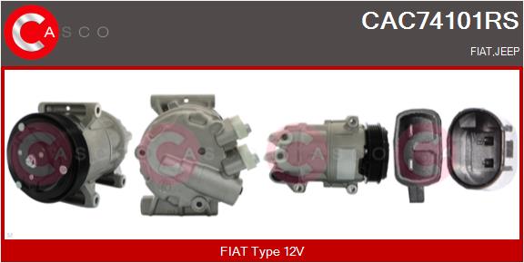 Compressor, air conditioning (CAC74101RS)