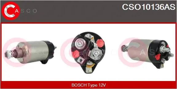 Solenoid Switch, starter (CSO10136AS)