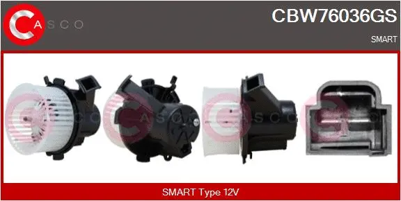 Interior Blower (CBW76036GS)