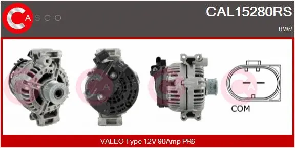 Alternator (CAL15280RS)
