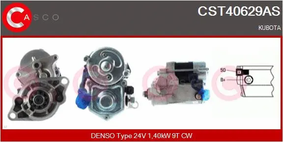 Starter (CST40629AS)