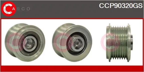 Belt Pulley, alternator (CCP90320GS)