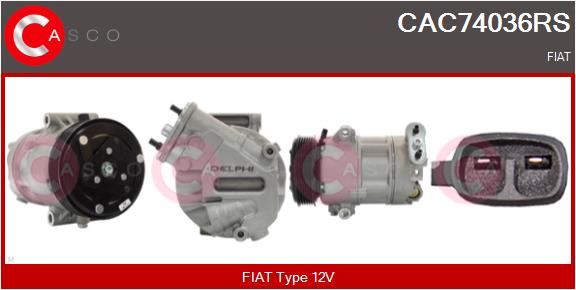 Compressor, air conditioning (CAC74036RS)