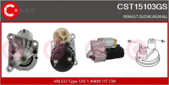 Starter (CST15103GS)