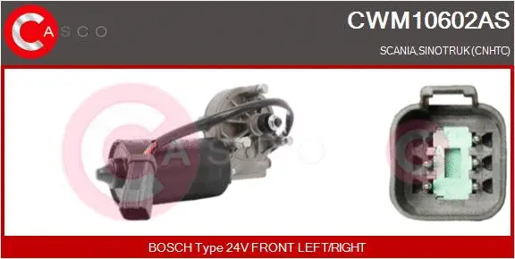 Wiper Motor (CWM10602AS)