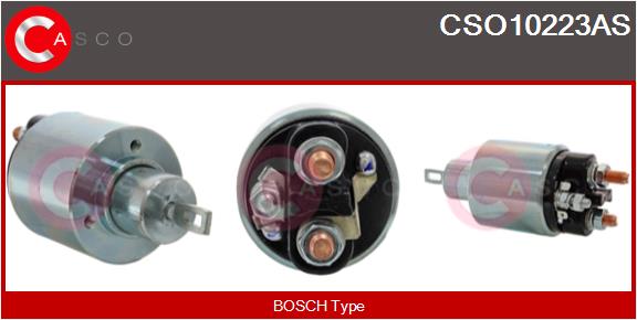 Solenoid Switch, starter (CSO10223AS)