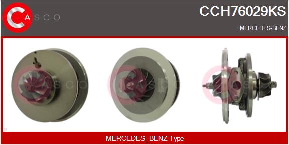 Core assembly, turbocharger (CCH76029KS)