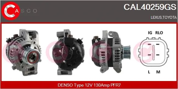 Alternator (CAL40259GS)