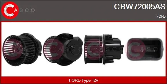 Interior Blower (CBW72005AS)